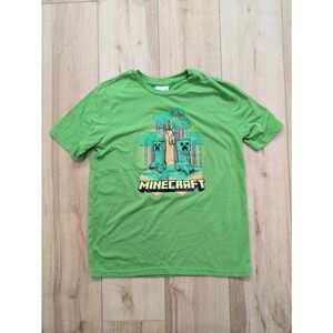 Kids Minecraft Green T-shirt